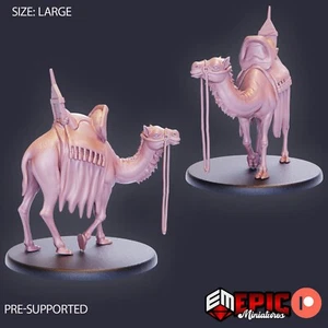 6K Resin 32mm Epic Miniatures Camel Mount for D&D, Role-Play - Picture 1 of 1