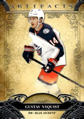 GUSTAV NYQUIST 2020-21 Upper Deck Artifacts #52 NHL Blue Jackets  ID:122195 - Image 1 of 2