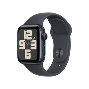 Apple Watch SE 2nd Gen 40mm Smartwatch Midnight Sport Band S/M DAMAGED PACKAGING - Picture 1 of 9