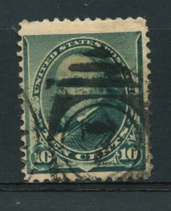 Francobolli 1890/93 - LOTTO/14564B - STATI UNITI - 10c. verde WEBSTER - USATO - Foto 1 di 1