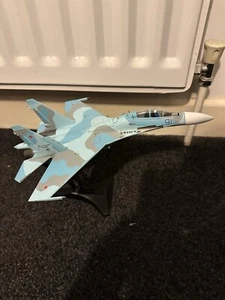 SU30M2 Flanker C Statue / Modell Display mit Ständer Maßstab 1:72  - Bild 1 von 15