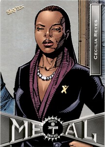 2021 Marvel X-Men Metal Universe CECILIA REYES Base #15
