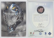 2002 ITG Be A Player Between the Pipes Mask II Silver /300 Ed Belfour #M-28 HOF