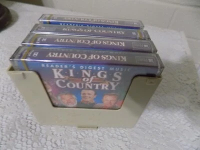 Reader’s Digest Kings Of Country 4 Cassette Tapes Collection 2000 New Sealed - Image 1 of 2