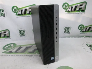 HP EliteDesk 800 G3 SFF Desktop i5-7500 3.4GHz 16GB RAM 256GB SSD Win 10 Pro COA - Afbeelding 1 van 8