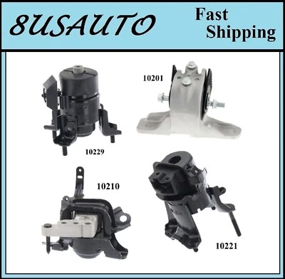 4PCS MOTOR & TRANS MOUNT FIT TOYOTA GRAND HIGHLANDER, HIGHLANDER, RAV4, SIENNA - Image 1 of 4