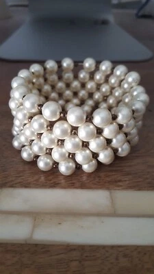 ERWIN PEARL DESIGNER LAYERED WRAP-AROUND BRACELET  - Image 1 of 4