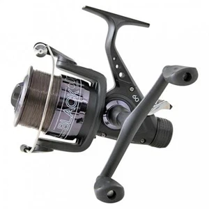 Lineaeffe All Black FS Freilaufrolle mit Schnur Karpfenrolle Angelrolle - Bild 1 von 1