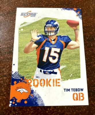 2010 Score Tim Tebow #396 ROOKIE RC Florida Gators / DENVER BRONCOS - Image 1 of 2