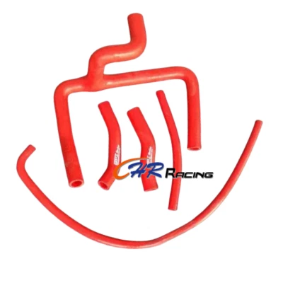 Manguera de radiador de silicona roja para Honda CR250R CR 250 R 2000 2001 2 tiempos Foto 1 de 4