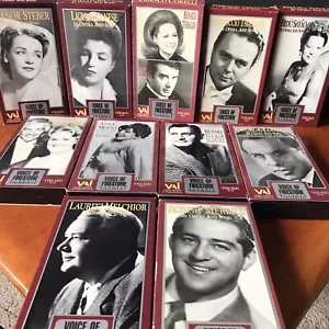 Vtg Lot: 11 VHS The Voice of Firestone Classic Performances Opera & Song Singers - Bild 1 von 12