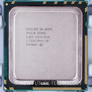 Intel Xeon W5590 CPU 6.4 GT / s 3.33GHz 8MB LGA 1366 / Socket B CPU US envío gratis - Imagen 1 de 1