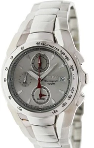 Seiko graue Herrenuhr aus Edelstahl - SNA519P1 - Bild 1 von 2