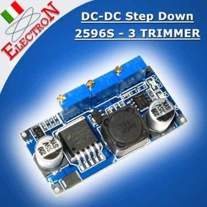 DC-DC Step Down Wandler LM2596S 1,8V-30V 0-3A dimmbar LED Netzteil - Bild 1 von 1