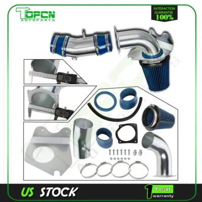 Sistema de admisión de aire frío de 3,5" y filtro para Ford Mustang GT 1994-1995 con V8 de 5,0 L Foto 1 de 4