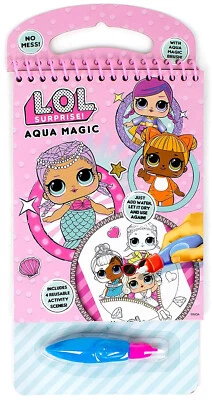 Lol Überraschung Aqua Magisch Wasser Bemalen Buch Malset Wieder Activity Pad - Bild 1 von 3