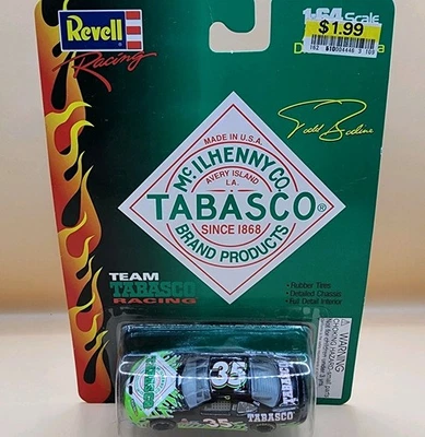 1998 Revell 1:64 Diecast NASCAR Todd Bodine Tabasco Green Pontiac Grand Prix - Image 1 of 3