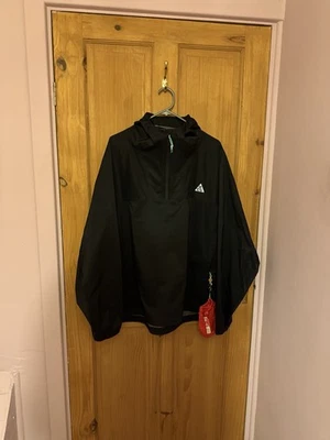 Nike NikeLab ACG ‘Trail Snacks’ Storm Fit ADV Wind Jacket Black RRP £250 - Image 1 of 4