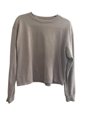 Brandy Melville John Galt Mujer OS Malva Púrpura Manga Larga Sudadera #4369 Foto 1 de 4