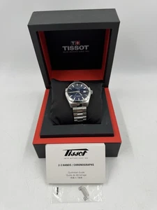 Orologio Uomo Tissot Gentleman Powermatic 80 Quadrante Blu Silicio T1274071104100 - Foto 1 di 7