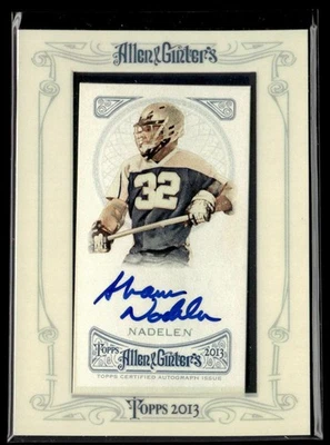 2013 Topps Allen & Ginter Autographs Shawn Nadelen Auto #AGA-SN - Image 1 of 2