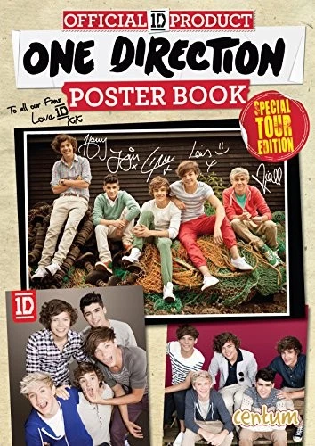 Official One Direction Poster Book - Image 1 of 1