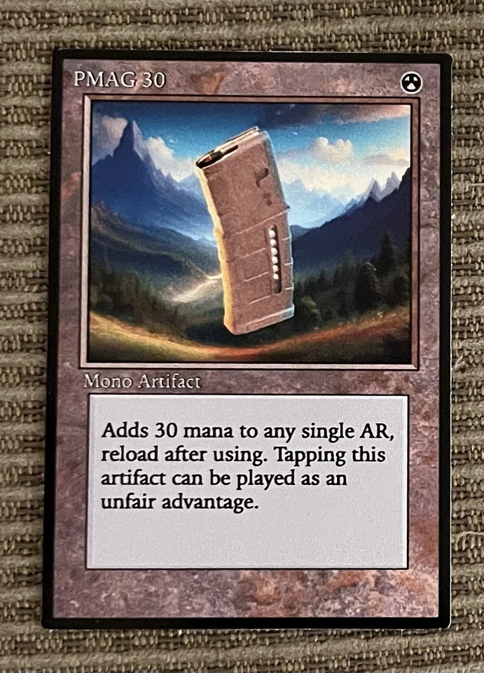 New!  NRA Atlanta Magpul Pokemon Tactical Card Sticker Decal PMag 30 AR Magazine - Image 1 of 1