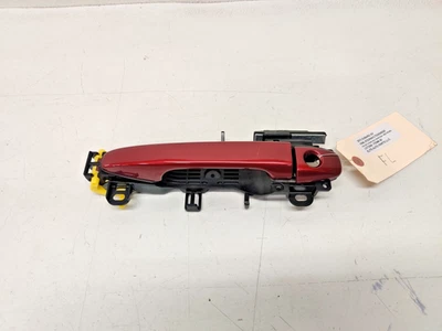 13-17 SUBARU XV CROSSTREK FRONT LEFT SIDE EXTERIOR DOOR HANDLE RED, OEM LOT3596 — 第 1/4 张图片