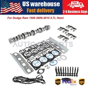 Hydraulic Lifters MDS Cam shaft Gaskets Kit For 5.7L Hemi Dodge Ram 1500 09-2015 - Picture 1 of 6