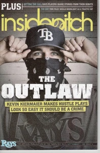 TB Rays Inside Pitch Magazine 2014 Issue #5 THE OUTLAW Featuring Kevin Kiermaier - Picture 1 of 2