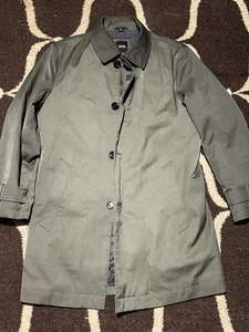 Hugo Boss Dain Primaloft Water-Repellent Wind-Resistant Coat Green US 40R Uk 50 - Picture 1 of 6