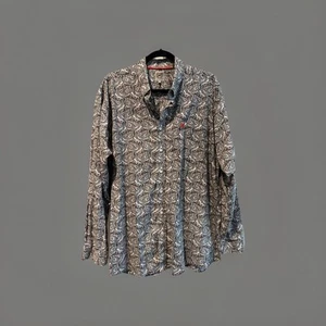 Cinch Herren Western Schwarz Blumen Modern Print Button Down Hemd Gr. XL Rodeo - Bild 1 von 11