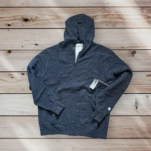 Champion X Todd Snyder Made In Italy Vintage Hoodie Grey New Size XL Full Zip - Picture 1 of 4