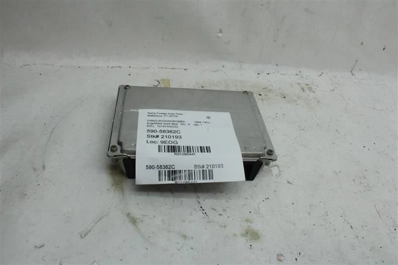 ORDENADOR ECM ECU BMW 740i 1997 97 1998 98 12141438232 1085441 Foto 1 de 4