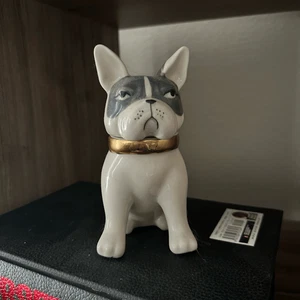 Anthropologie Bulldog Gewürzglas Neu - Bild 1 von 4