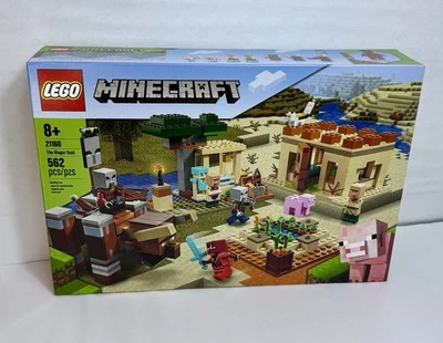 LEGO Minecraft The Illager Raid 21160 Retired New In Box Factory Sealed - Image 1 of 2