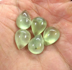 Natural prehanite Pear Cabochon 5x7mm to 20x25mm Loose Gemstone - Picture 1 of 3
