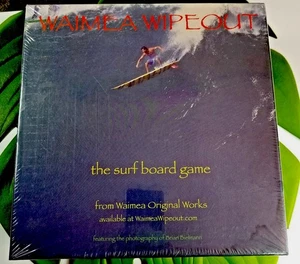 Waimea Wipeout Surf Board Game Rare Indie Collectible Hawaii Ocean NIB (DAMAGE) - Picture 1 of 5