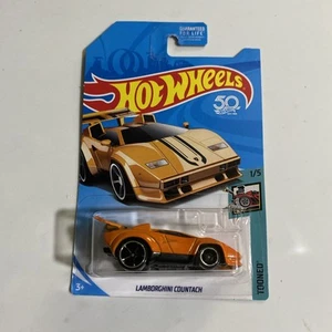 Lamborghini Countach Orange Toys r Us 2018 Hot Wheels Tooned color exclusivo - Imagen 1 de 4