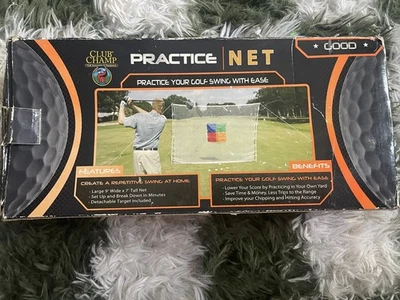 Red de práctica de golf Club Champ al aire libre - red grande de 9' de ancho x 7' de alto Foto 1 de 3