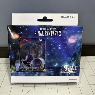 Final Fantasy Custom Starter Set Sealed Box TCG English Ed Square Enix 2022 NEW - Image 1 of 4