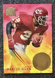 Ultra Achievement Award 1994 Marcus Allen #1 Kansas City Chiefs (Roy/MVP/HOF) - Imagen 1 de 2