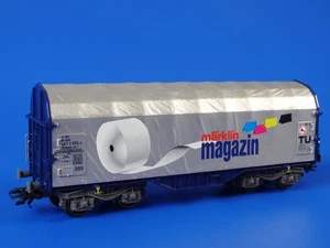 MARKLIN H0 - 47201 - Annual Magazin Car 2001 Sliding Tarp / LN - Picture 1 of 1