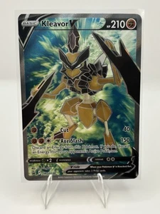 Pokemon Kleavor V SWSH248 Black Star Promo Full Art Holo Sword & Shield Promo - Picture 1 of 2
