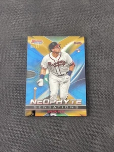 AUSTIN RILEY 2019 BOWMANS BEST NEOPHYTE SENSATIONS GOLD /50 RC MINT! BRAVES - Picture 1 of 2