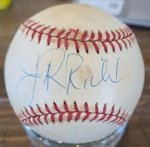 JR RICHARD SIGNED ONL COLEMAN BASEBALL ASTROS DEC - Picture 1 of 2