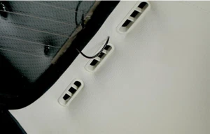 Rear Air Vent Trim Fit For VW Beetle 1300 1303 72-79 6 pcs 311-819-465/A Cream - Picture 1 of 2