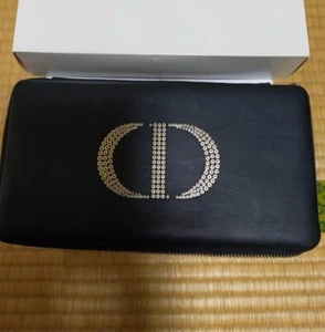 LAST ONE Christian Dior Novelty vanity pouch Makeup brush pocket Mirror JAPAN - Picture 1 of 4