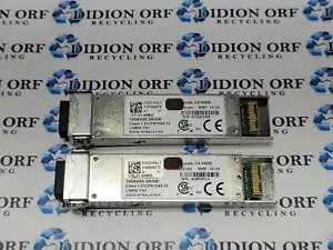Set of 2 HP XFP-SX-MM850 H3C 10Base-SR XFP Transceiver zxgf SKU 9226 - Picture 1 of 1