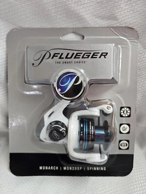PFLÜGER NEW PFLUEGER MONARCH MON20SP GRAPHITE SPINNING FISHING REEL Sealed!